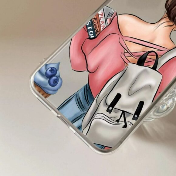 IT Girl Clear Phone Case - Picture 3 of 4